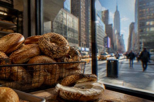 NYC Bagel Tours: Midtown's Iconic Bagels